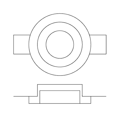 Гипсовые светильники под шпаклевку